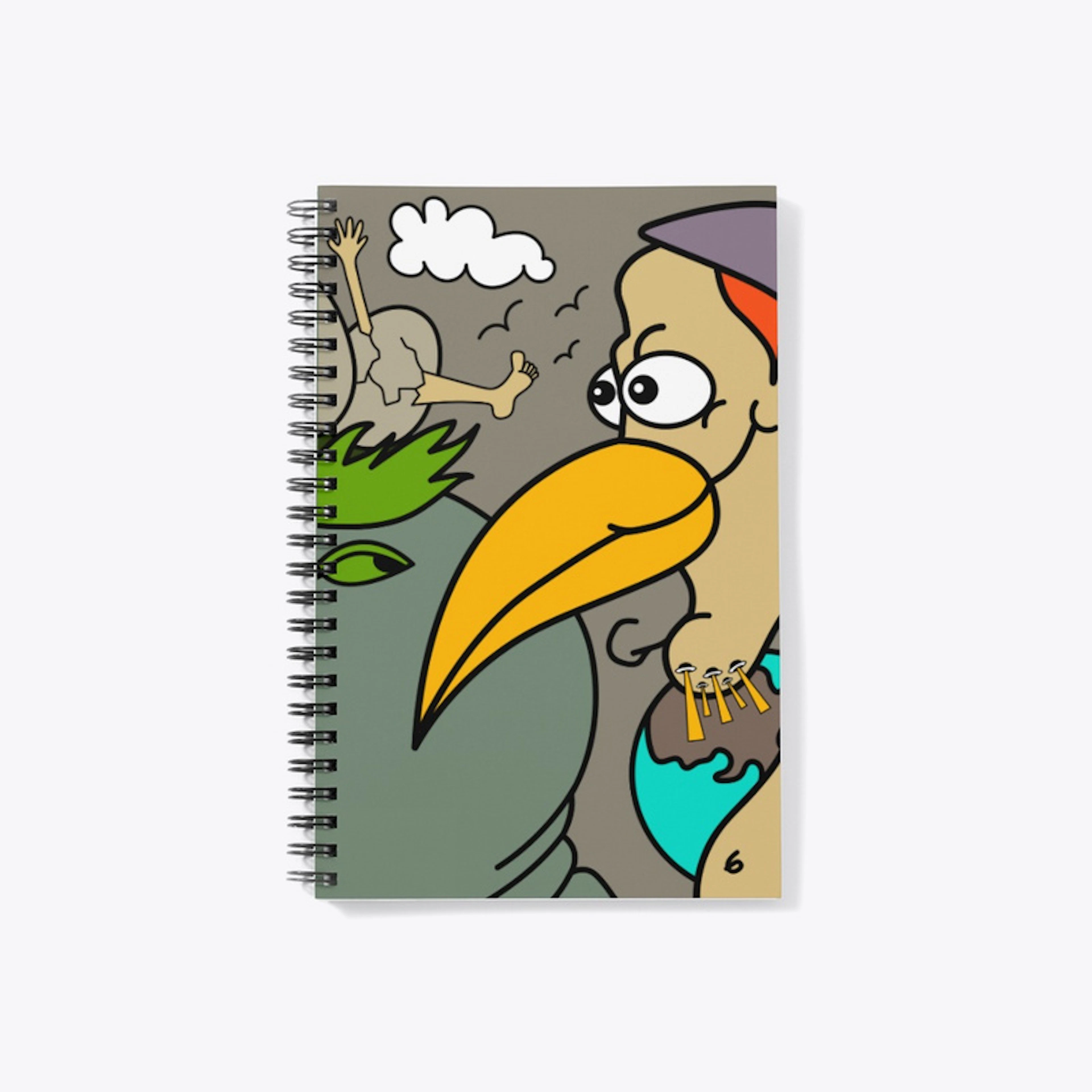 Birdman Spiral Notebook
