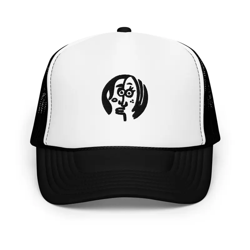 Round Face - Foam Trucker Hat