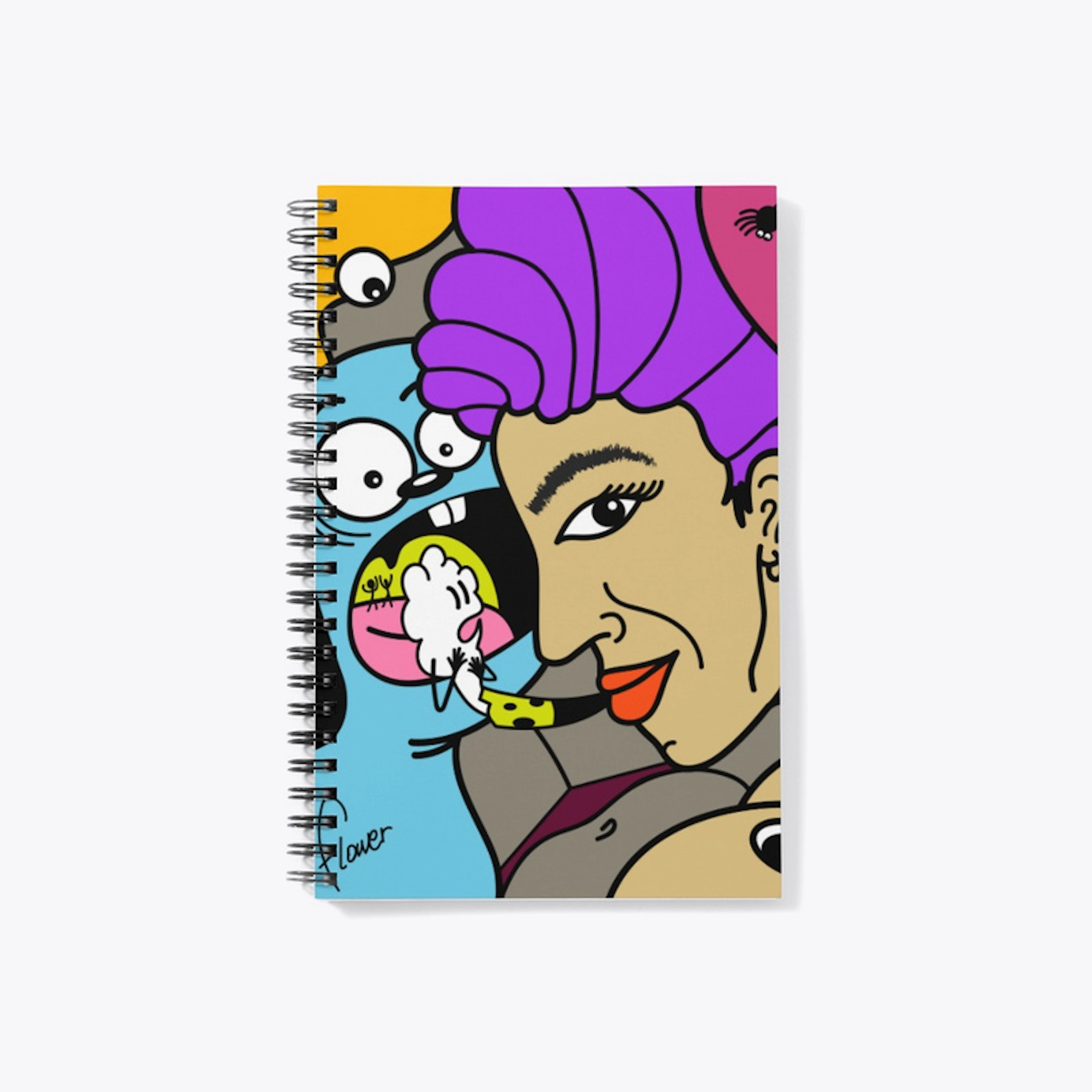 Binario Spiral Notebook