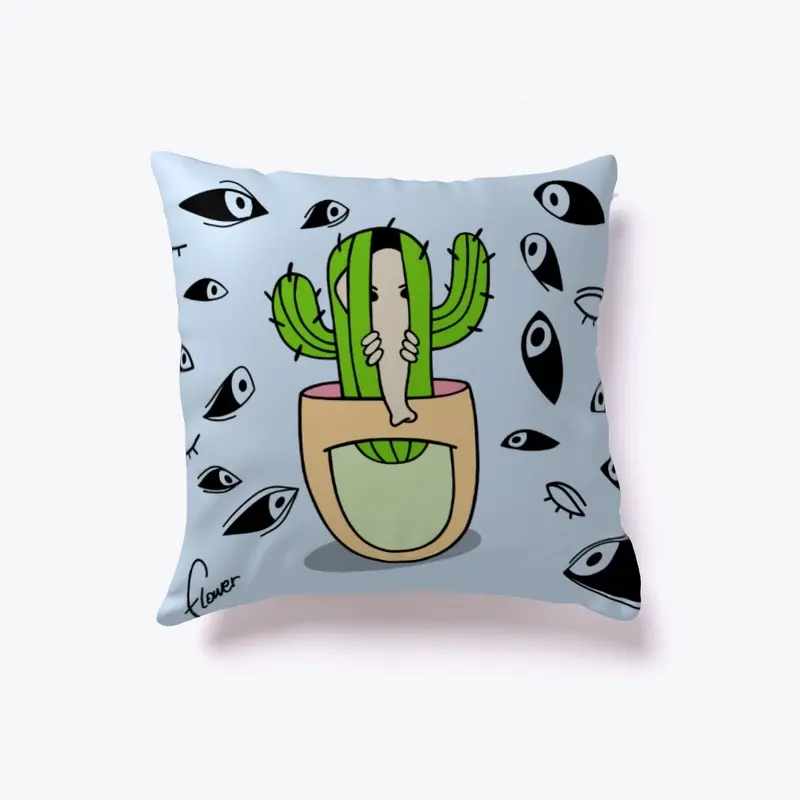 Cacti 9 - Pillow