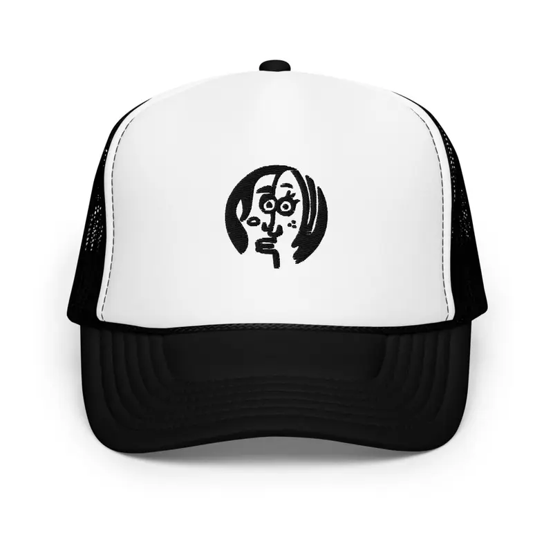 Round Face - Foam Trucker Hat