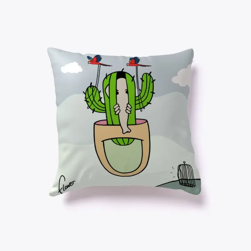 Cacti 11 - Pillow