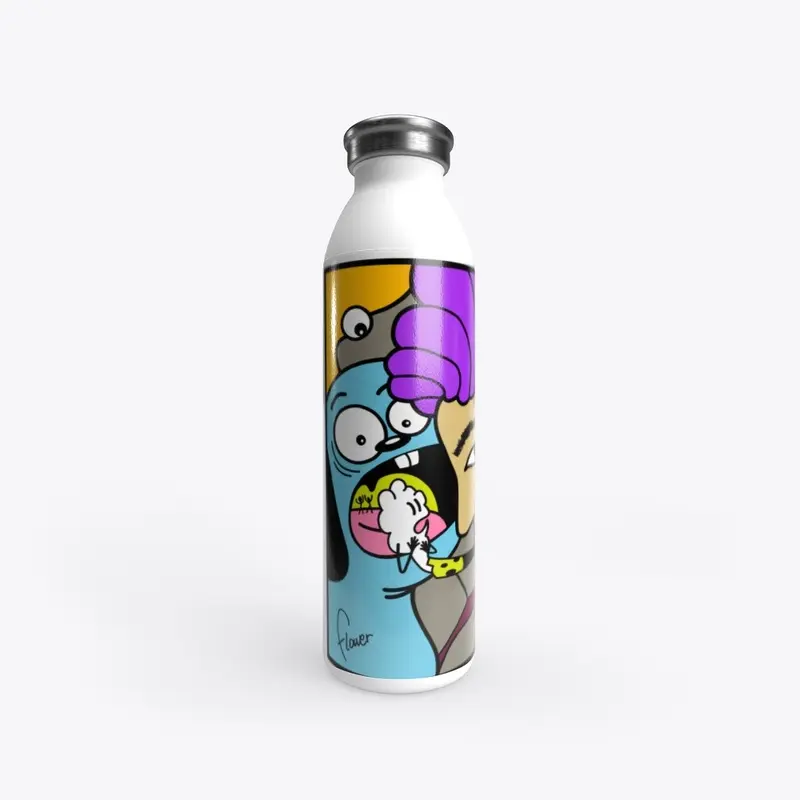 Binario. Water Bottle