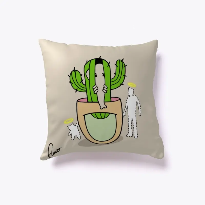 Cacti 8 - Pillow