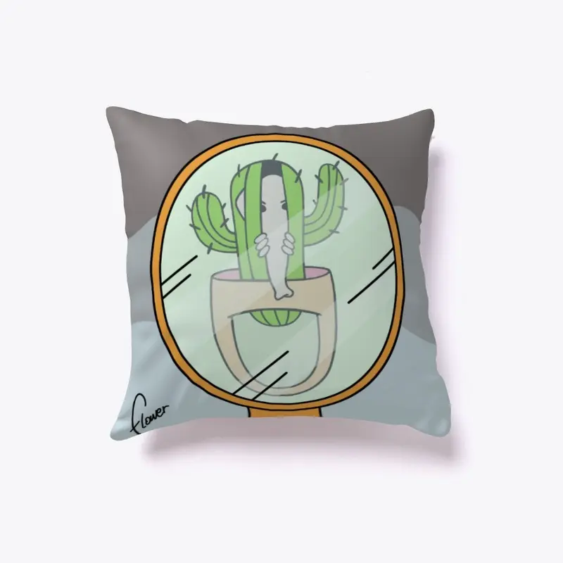 Cacti 10 - Pillow