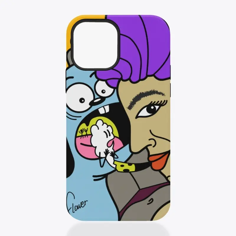 Funny Phone Case. Binario